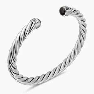 Classic Black Cable Necklace